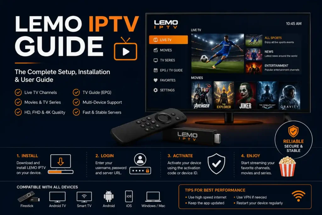 LEMO IPTV Guide